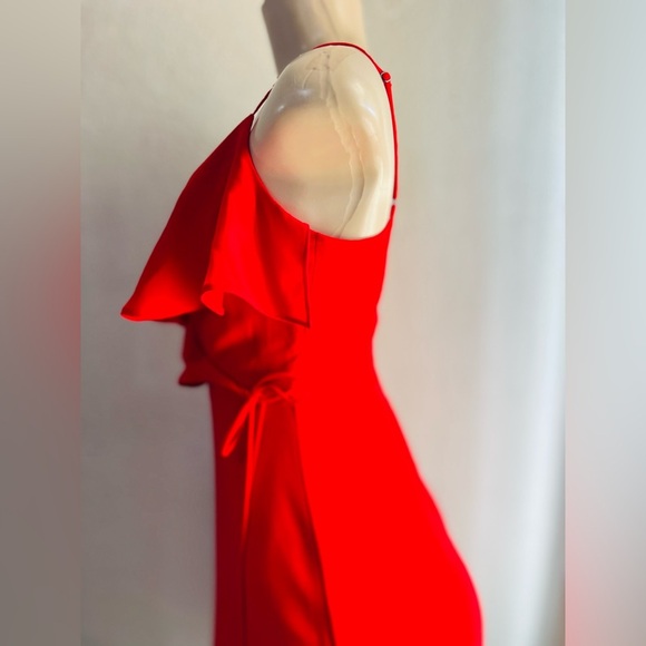 Bebe red dress size 0 see pics for measurements - Picture 15 of 15